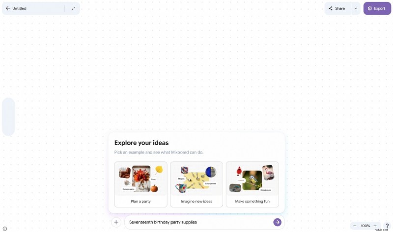 Google Mixboard:AI Mood Board-tool voor visuele conceptie 