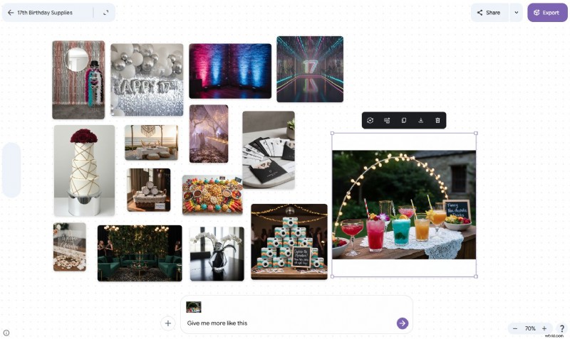 Google Mixboard:AI Mood Board-tool voor visuele conceptie 