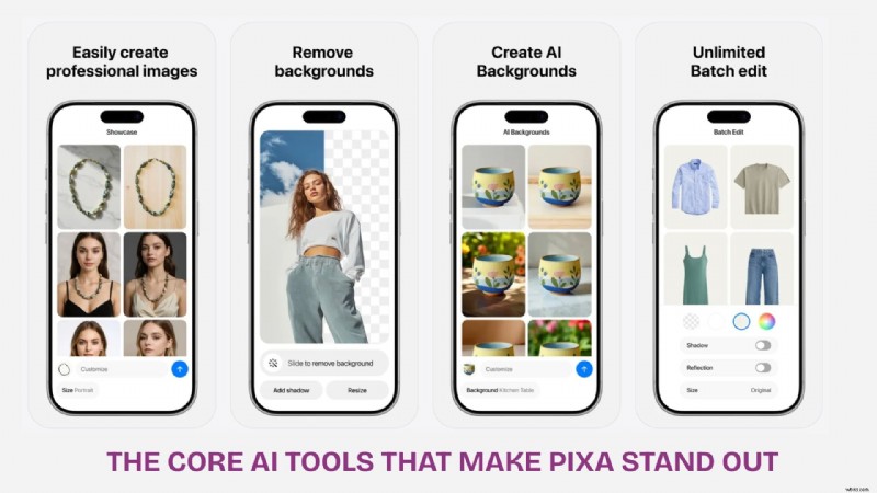 Pixa Review:AI-achtergrondverwijderaar en platform voor het maken van afbeeldingen / video s 