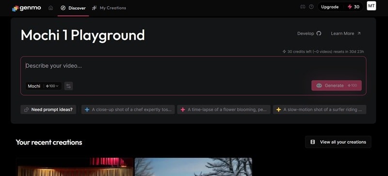Genmo AI Review (2026):Mochi 1 - Prestaties en functies 