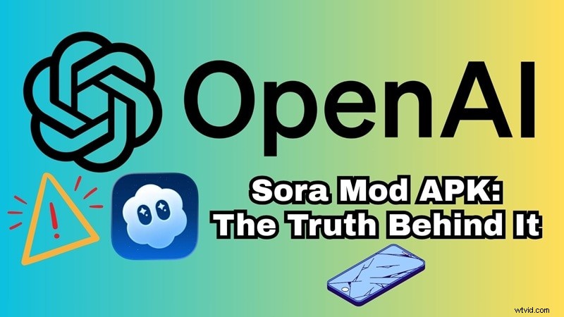 Sora AI-videomodel stopgezet:pas op voor valse APK s 
