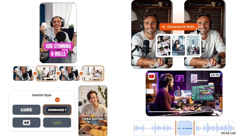 Submagic Review:AI-videobewerking voor boeiende inhoud - functies en prijzen 
