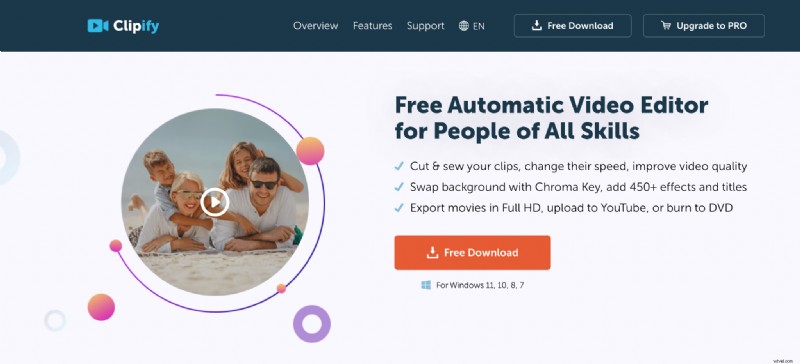 Clipify Review:snelle en gemakkelijke videobewerking voor beginners - is het de moeite waard? 