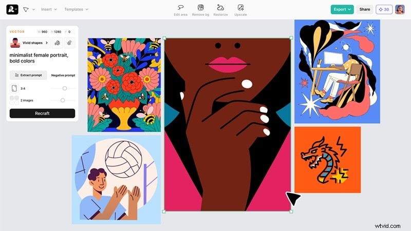 Recraft AI Review 2026:professioneel ontwerp met bewerkbare vectoren 