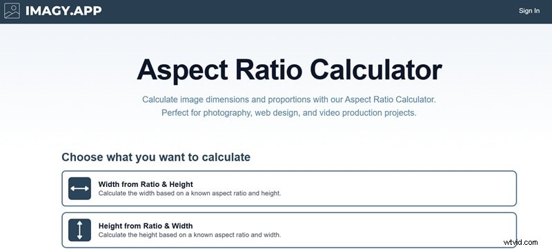 Beeldverhoudingcalculator:vind de perfecte afmetingen voor video en sociale media 