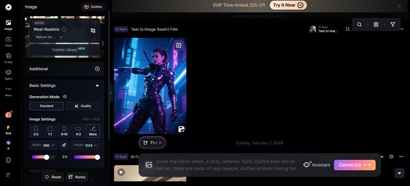 SeaArt AI Review 2026:genereer verbluffende afbeeldingen en video s - is het de moeite waard? 