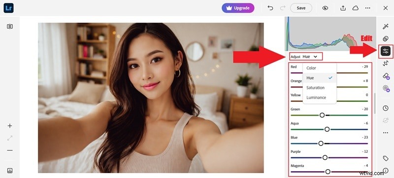 Lightroom HSL Panel:een uitgebreide gids voor kleurcorrectie (2024) 