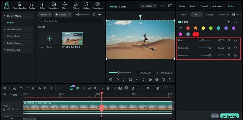 Master HSL-kleurcorrectie in CapCut:een uitgebreide gids (2026)