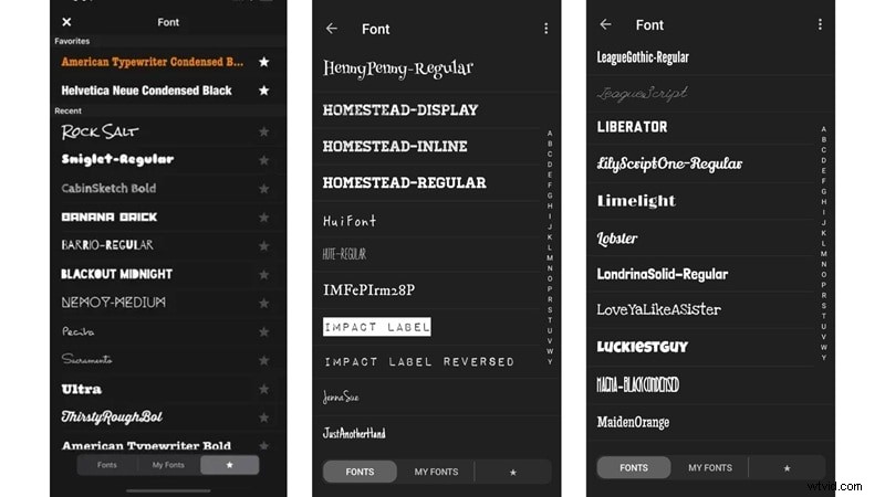 Vont App Review:tekst op video – eenvoudig en typografisch gericht 