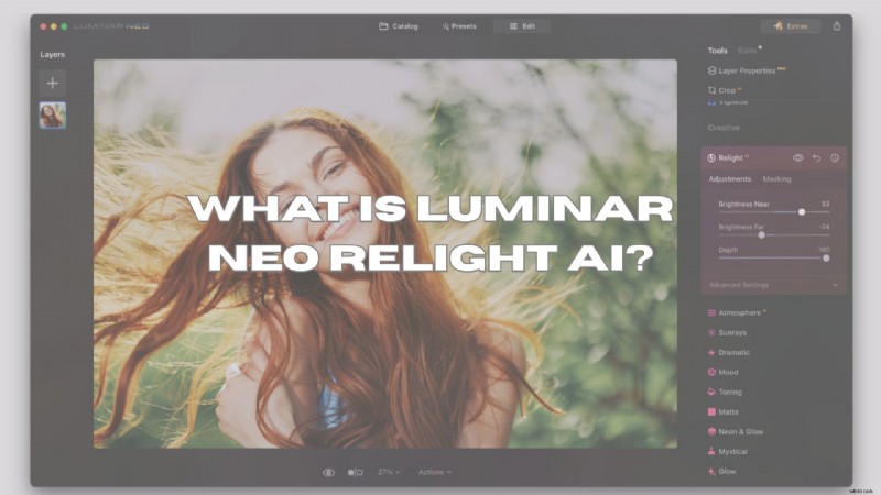 Luminar Neo Relight AI versus Filmora:de beste AI-relighting voor video (2026) 