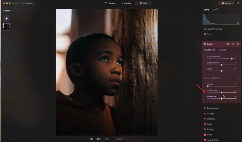 Luminar Neo Relight AI versus Filmora:de beste AI-relighting voor video (2026) 