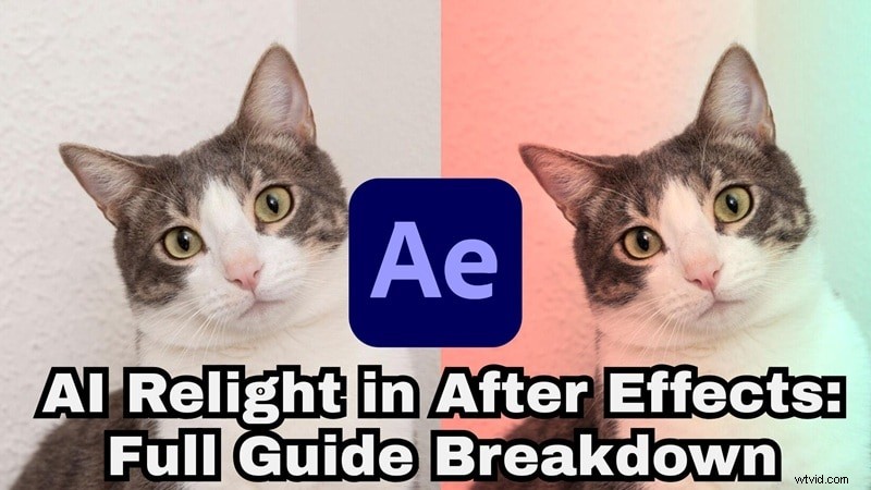 AI Relighting in After Effects:verbeter de videobelichting in enkele seconden (gids 2026) 