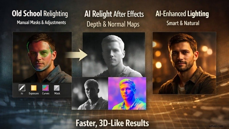 AI Relighting in After Effects:verbeter de videobelichting in enkele seconden (gids 2026) 