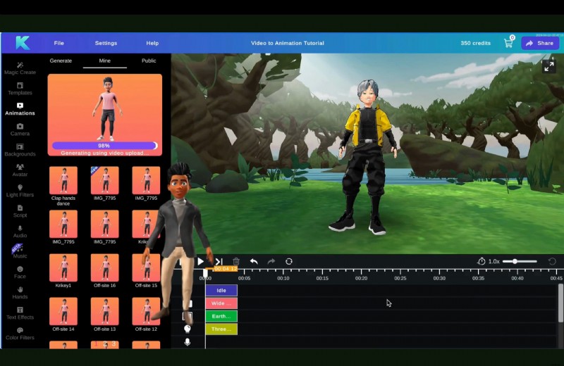 Krikey AI Review 2024:maak 3D-animaties van video s - is het de moeite waard? 