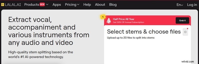 Top Audio Stem Splitters:Isoleer zang en muziek voor creatieve controle 
