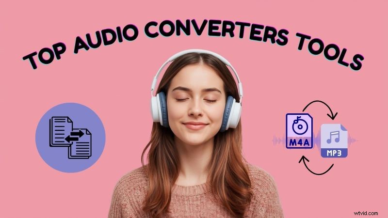 Beste M4A naar MP3-converters:online- en desktopopties (2024) 