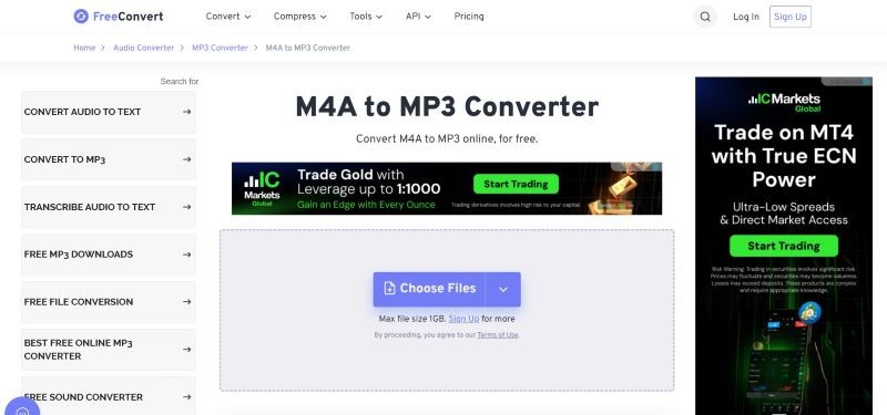 Beste M4A naar MP3-converters:online- en desktopopties (2024) 