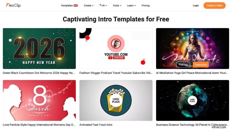 Top 10 AI-video-intromakers:maak moeiteloos verbluffende intro s 