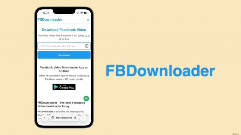 Beste Facebook-videodownloaders voor iPhone | Plus bewerkingstips 