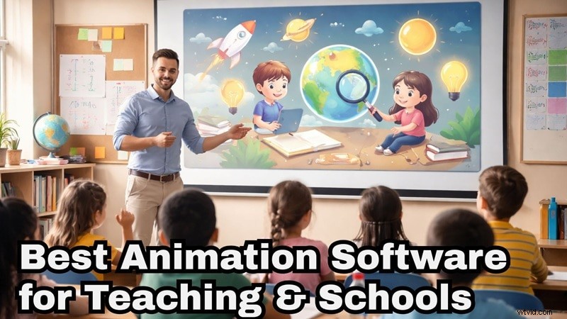 Top 10 educatieve animatiesoftware voor boeiende lessen 