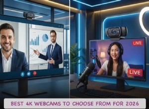 Le migliori webcam 4K per videochiamate e streaming | [Anno] 