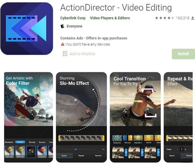 Top 10 gratis Android-video-editors (geen watermerk) - 2024 