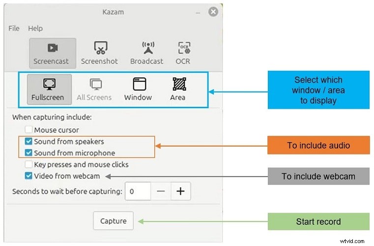 Master Kazam:de ultieme schermrecorder voor Ubuntu en Linux 