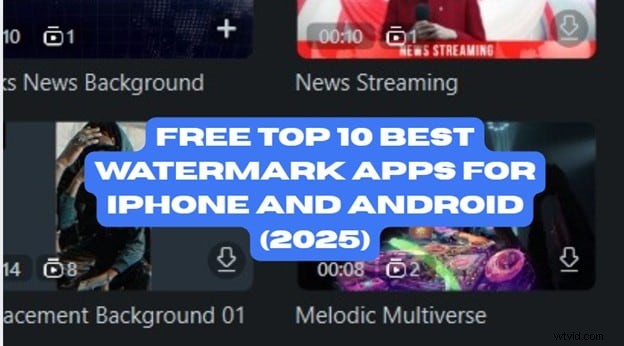 Bescherm uw foto s:top 10 watermerk-apps voor iOS en Android [2024] 