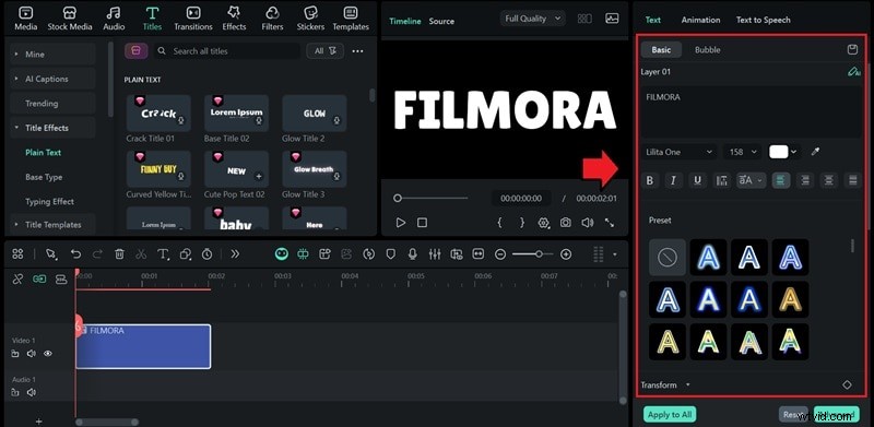 Beheersing van in-/uitzoomeffecten in video en tekst:een beginnershandleiding 