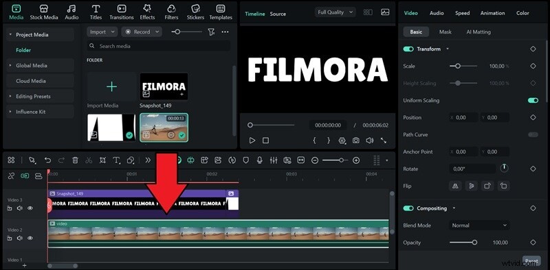 Beheersing van in-/uitzoomeffecten in video en tekst:een beginnershandleiding 