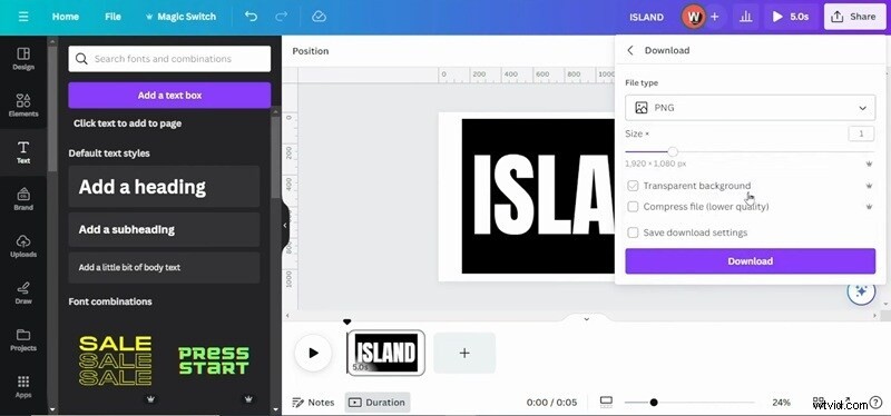 Beheersing van in-/uitzoomeffecten in video en tekst:een beginnershandleiding 