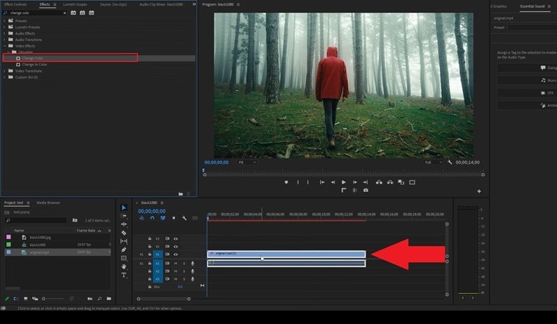 Premiere Pro-kleurcorrectie:beheer van tint, verzadiging en kleurcorrectie 