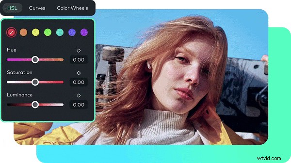 Premiere Pro-kleurcorrectie:beheer van tint, verzadiging en kleurcorrectie 
