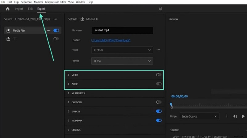Audio loskoppelen in Premiere Pro:een praktische, stapsgewijze handleiding 