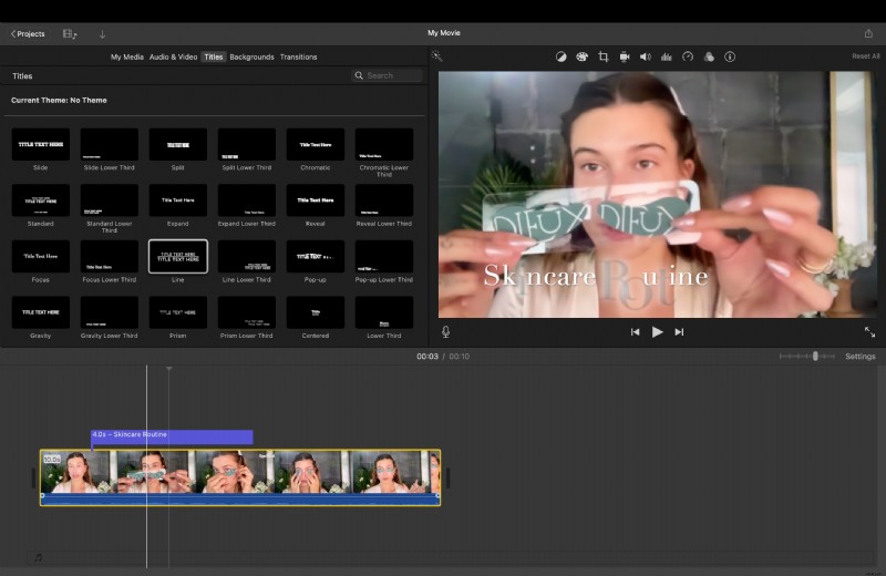 iMovie-tekstanimatie:een complete gids voor het verplaatsen van tekst op iPhone, iPad en Mac 