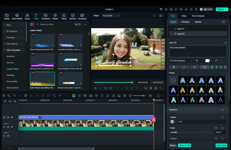 iMovie-zelfstudie:tekst toevoegen en animeren op Mac (2024) 