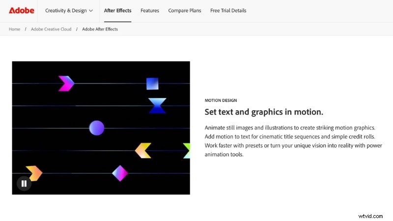 After Effects Vloeibare tekstanimatie:sjablonen en zelfstudie 