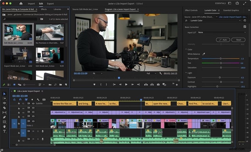 Adobe Premiere Pro:beginnershandleiding - Essentiële vaardigheden en stapsgewijze zelfstudie 