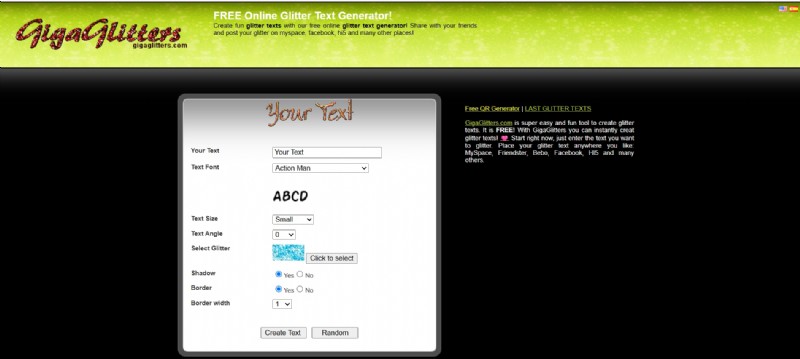 Beste GIF-glittermakers:maak sprankelende tekstanimaties 