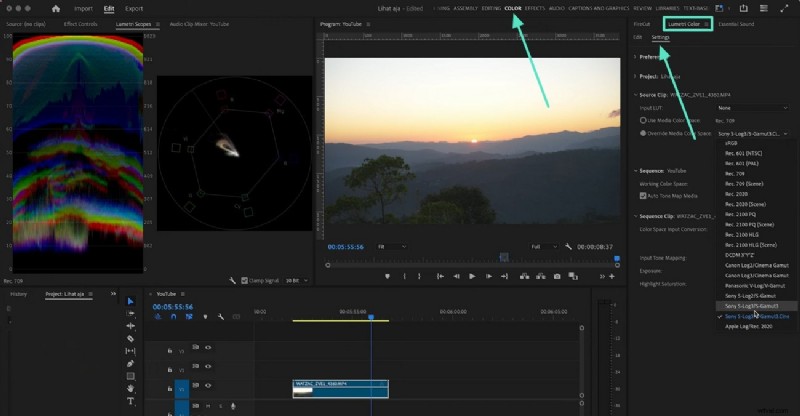 Master Premiere Pro Lumetri Color:een gids voor filmische videobewerking 
