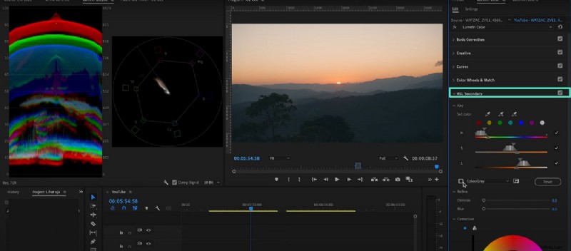 Master Premiere Pro Lumetri Color:een gids voor filmische videobewerking 