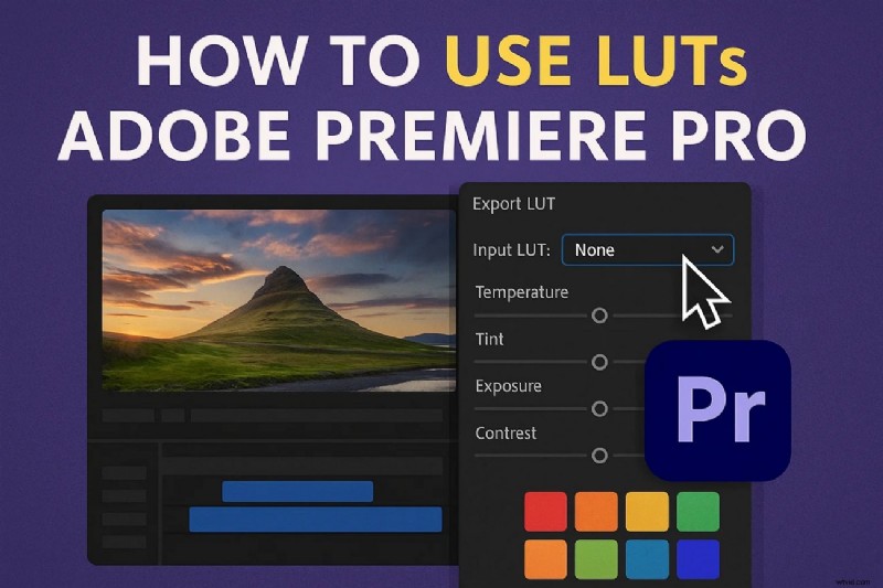 LUT s beheersen in Adobe Premiere Pro:een uitgebreide handleiding 