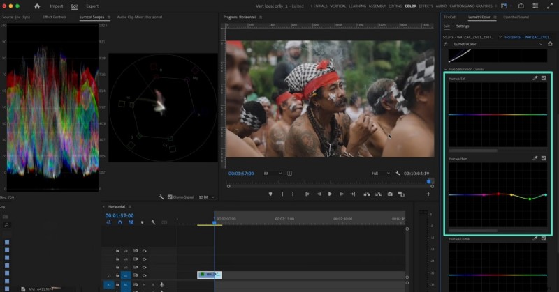 Kleurgradatie en -correctie beheersen in Adobe Premiere Pro 2024 