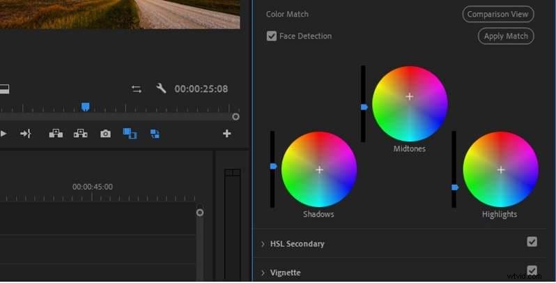 Filmora versus Premiere Pro:kleurmatching uitgelegd 