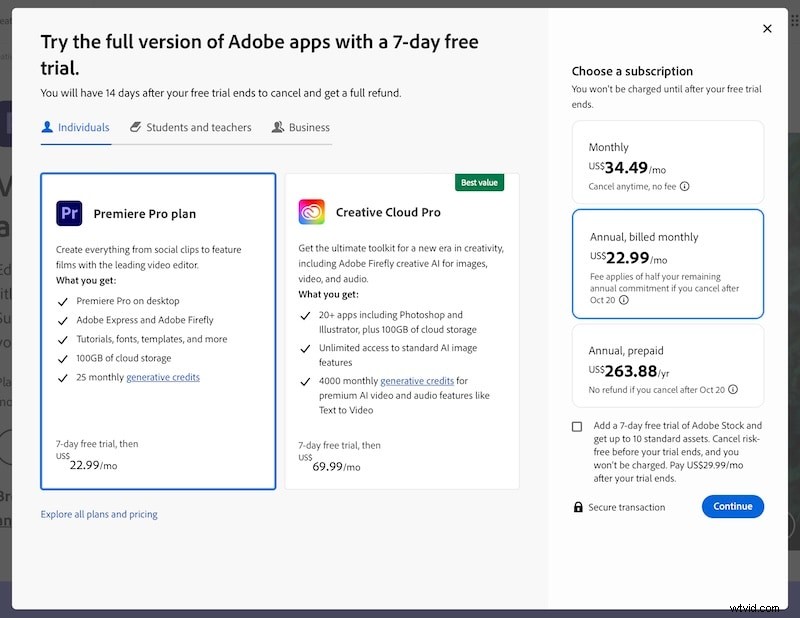 Beste Adobe Premiere Pro-alternatieven:gratis en betaalde opties (2024) 