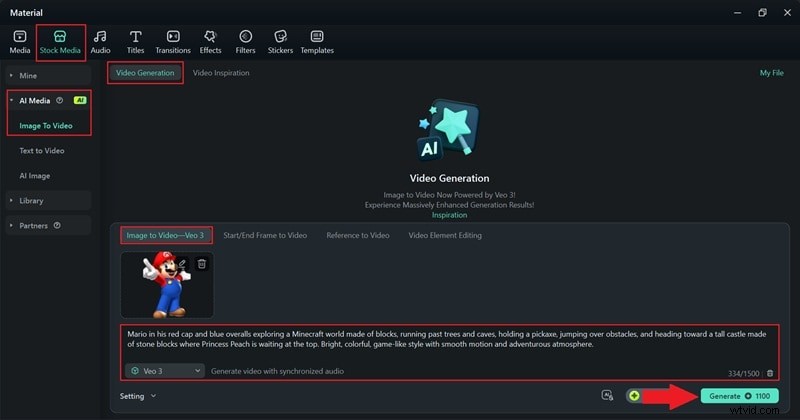 Mario AI Voice Generator:creëer authentieke Mario-geluidseffecten en voice-overs 