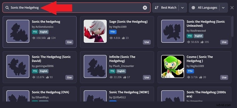 Sonic Voice Changer:Transformeer je stem zoals Sonic the Hedgehog! 