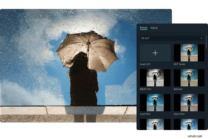 Premiere Rush-kleurcorrectie en LUT-alternatieven:een uitgebreide gids 