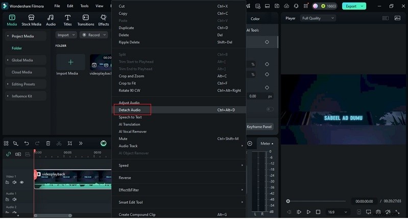 Isoleer audio van video in DaVinci Resolve:4 efficiënte methoden 