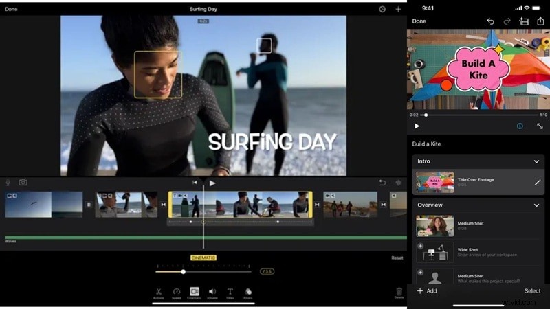 Filmora vs. iMovie &Premiere Rush:het beste alternatief voor video-editors 